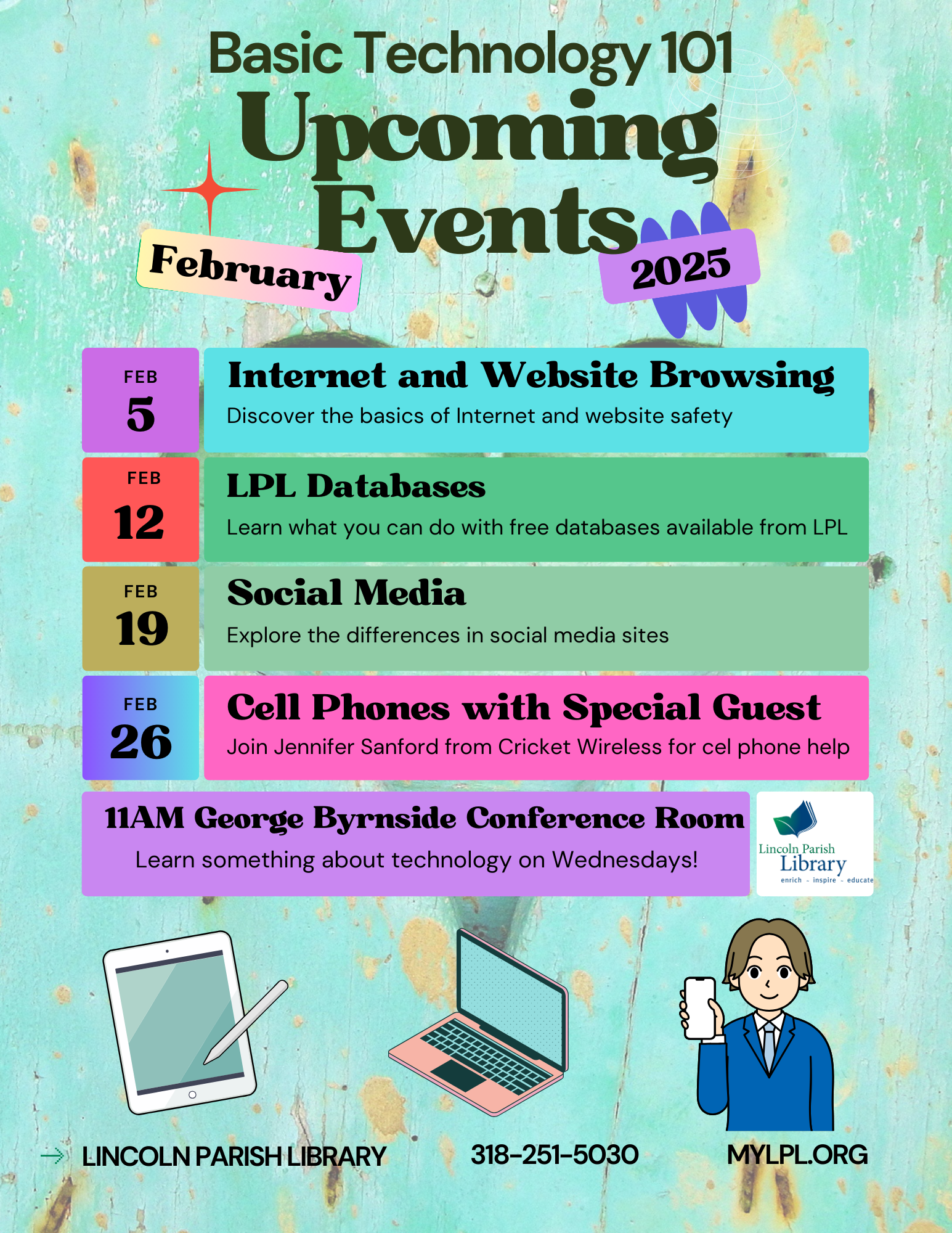 Basic Technology 101 - Lincoln Parish Library